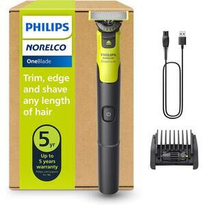 NEW Norelco Philips OneBlade 360 Electric Beard Trimmer and Shaver
